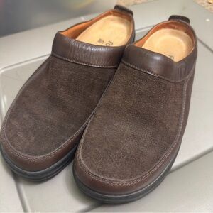 Footprint Leather & Cork Clog